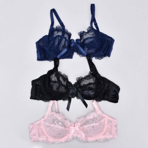 Passionate transparent cotton lingerie